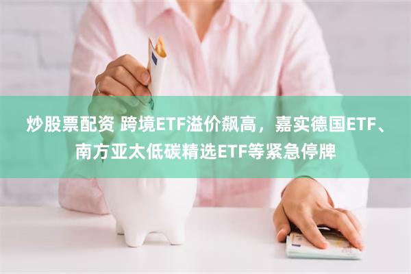 炒股票配资 跨境ETF溢价飙高，嘉实德国ETF、南方亚太低碳精选ETF等紧急停牌