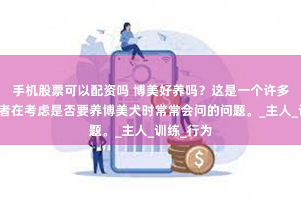 手机股票可以配资吗 博美好养吗？这是一个许多宠物爱好者在考虑