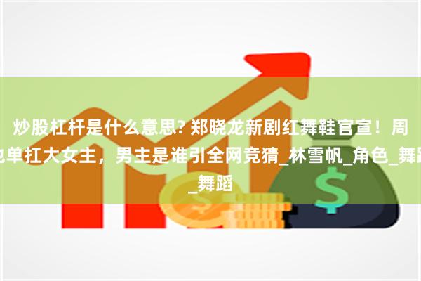 炒股杠杆是什么意思? 郑晓龙新剧红舞鞋官宣！周也单扛大女主，